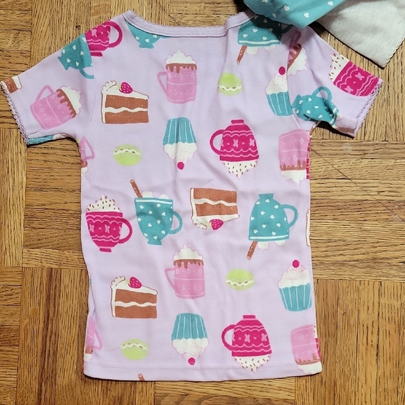 4pc Carter's Sweet Treat Theme Girl's Pajama Set SIZE 3T - Picture 6 of 7